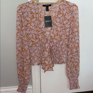 NWT Floral Top